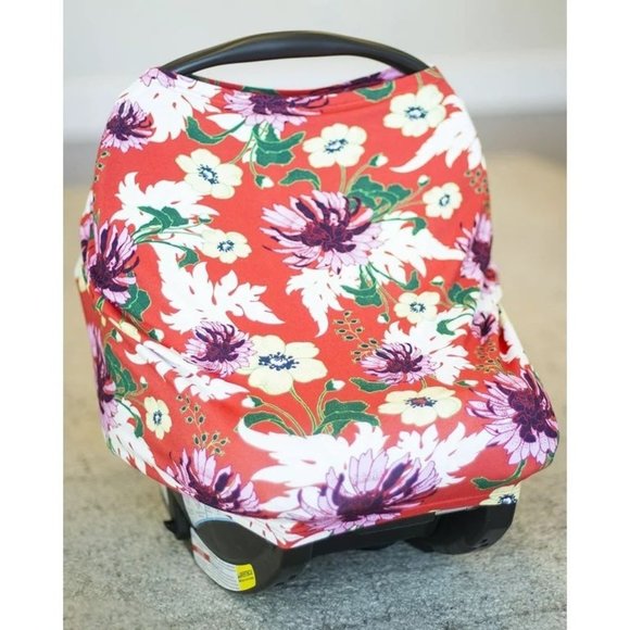 Carseat Canopy Cover Floral - Picture 1 of 6